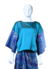 Picture of One Set Kimono With Wrap Skirt and Songket Selendang