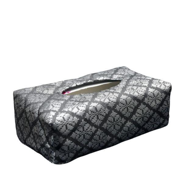 Picture of SONGKET TISSUE COVER (BLACK)