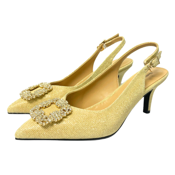 Picture of 3' POINTY SLINGBACK WITH BUCKLE 