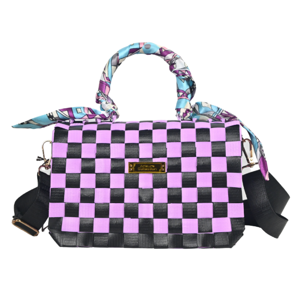 Picture of MINI CUTE SLING BAG HITAM PURPLE